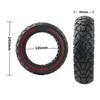 AIMITE 10 Inch Anti-Slip Rubber Tire 45mm Tread Grooves Electric Scooter Off-Road Solid Tire
