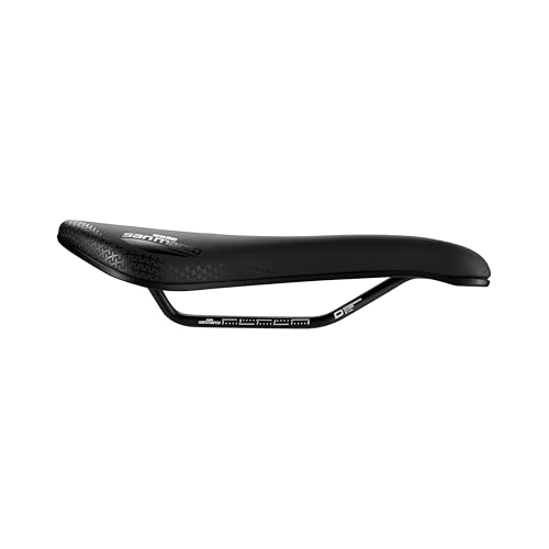 Selle San Marco Aspide Short Comfort Dynamic Narrow Bicycle Saddle, Size Narrow S3 - W 140 X L 250 Mm (913MN001)