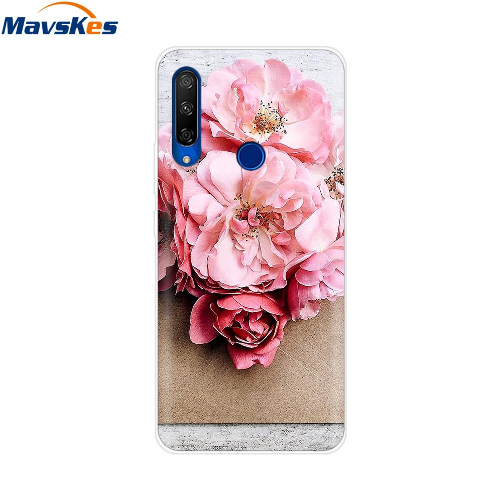 Painted Case For Alcatel 1S 2020 5028Y 5028D Case TPU Soft Silicone Cover Funda For Alcatel 1S 2020 Case Cover Etui Bumper Coque
