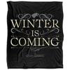 Winter Is Coming Silky Scroll Blanket