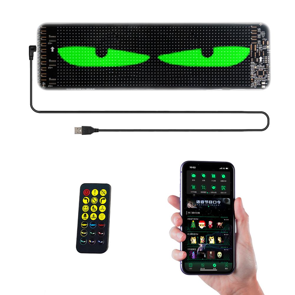 Devil Eyes LED Panel Light DIY Programmable LED Devil Eye Decoration Light Demon Eyes Flexible LED Panel for Store/Bar/Trucks