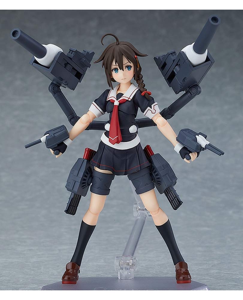 Figma Kantai Collection Shigure Bonus Set with 1 Winking Smile Part -KanColle- Kai-ni