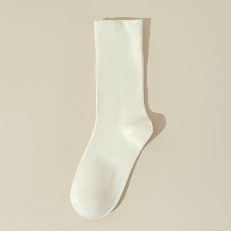 Women s 7A Antibacterial Xinjiang Cotton Mid-Calf Socks (5 Pairs)