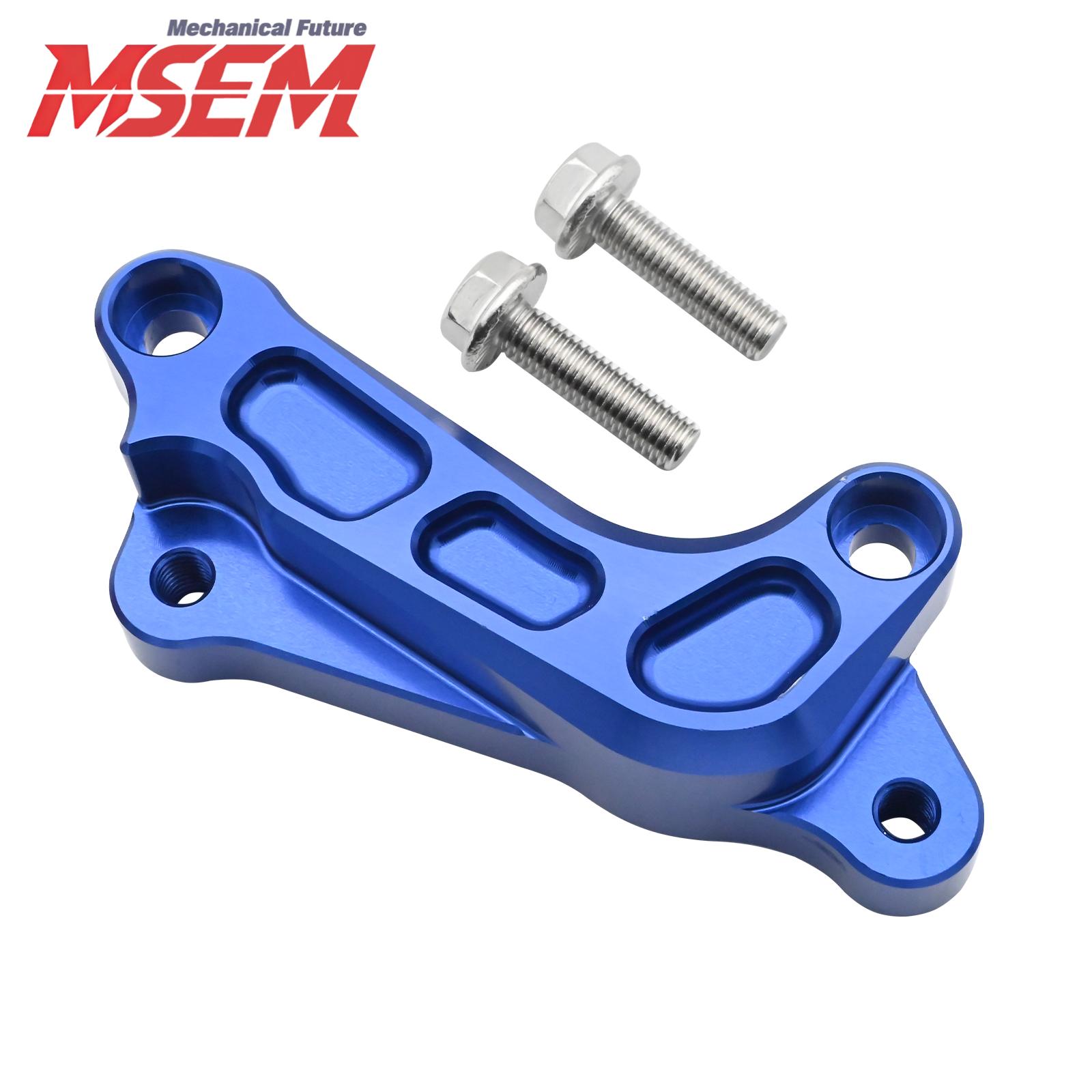 Motorcycle CNC 320mm Disc Brake Caliper Mounting Adapter For Husqvarna 125-501 FE/TE/FC KTM 125-500 XC/XCF/XCW/SX/SXF 1994-2023 320mm Blue Bracket