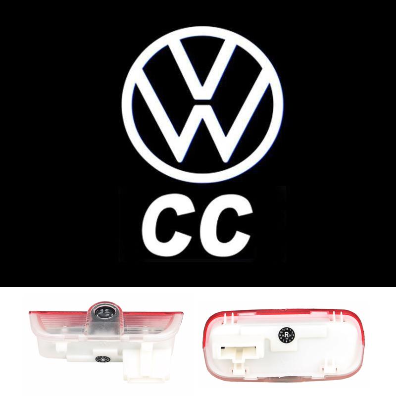 2 stuks Auto Deur Welkom Verlichting LED Lamp voor VOLKSWAGEN VW R LINE Rline Golf Tiguan CC Touareg Jetta Passat T-ROC Sharan Touran Bu2 wzpc7