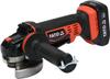Yato Angle Grinder 18V 1X2.0Ah Li-Ion