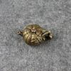 Antique Collection Pure Copper Pumpkin Small Teapot Mini Ornament Home Gift