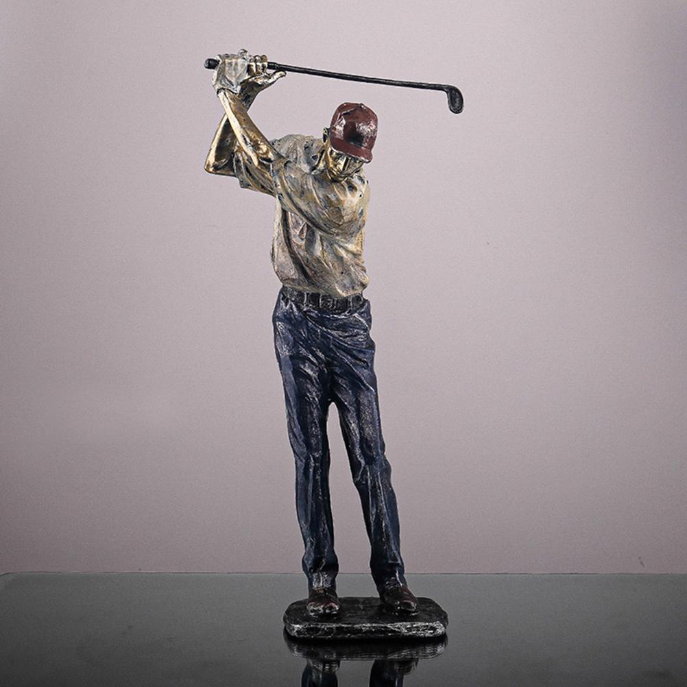 Luxury  Character Figurine  Modern Sport Statue Art Figurines Nordic Resin Crafts for Living Room