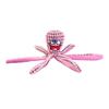 Octopus Dog Toy Cartoon Shape Wear Resistant Teeth Cleaning Funny Plush Octopus Toy Pet Interactive Squeaky Toy