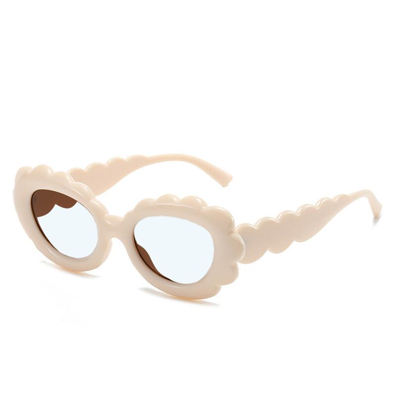

Flowers Oval Punk Reading Glasses For Women Anti Blue Light Clear Prescription Glasses Lens Luxury Brand Presbyopic Eyeglasses Presbyopia5.5