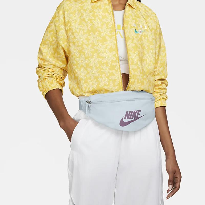 Nike Fabric Sling Bag Shoulder Bag Crossbody Bag Fanny Pack Regular Unisex Blue Casual DB0490-474