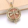Aromatherapy Necklace Tree of Life Diffuser Jewelry Vintage Open Locket Pendant Essential Oil Perfume Aroma Diffuser Necklace