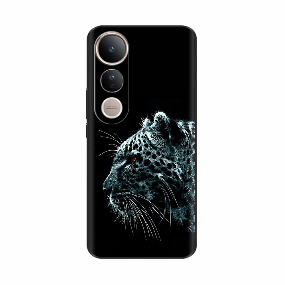 Fundas For Vivo V50 Lite 5G Popular Flowers Cartoon Soft Silicone Phone Back Cover For Vivo V50 V50 Lite 5G 4G Shell Casing Capa