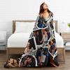 Off Campus Poster Plush Blanket Kids Flannel Throw Blanket For Couch Chair Soft Custom Quality Bedspread Gift Idea