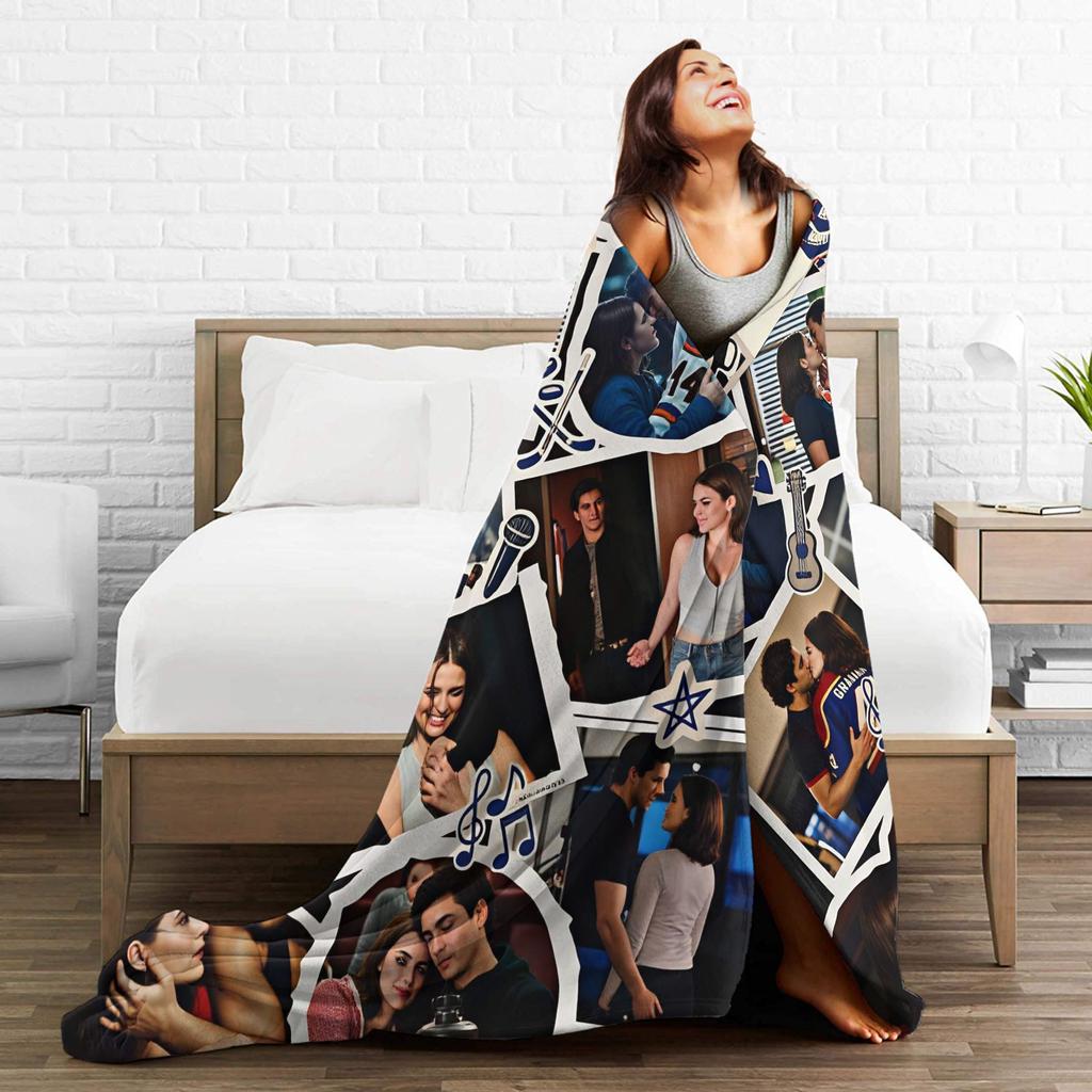 Off Campus Poster Plush Blanket Kids Flannel Throw Blanket For Couch Chair Soft Custom Quality Bedspread Gift Idea