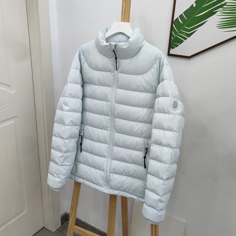 

Stylish Slimming Stand Collar Down Jacket - Warm & Lightweight for Outdoor Wear Small