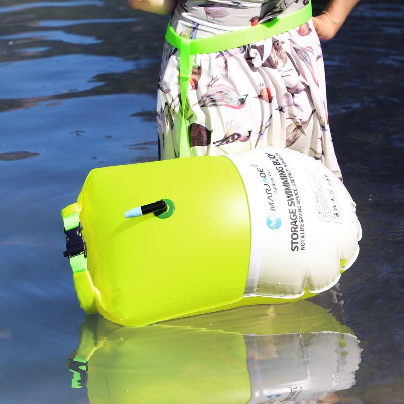 Waterproof Floating Swim Bag With Storage Compartment Adults Pool Beach Water Sports