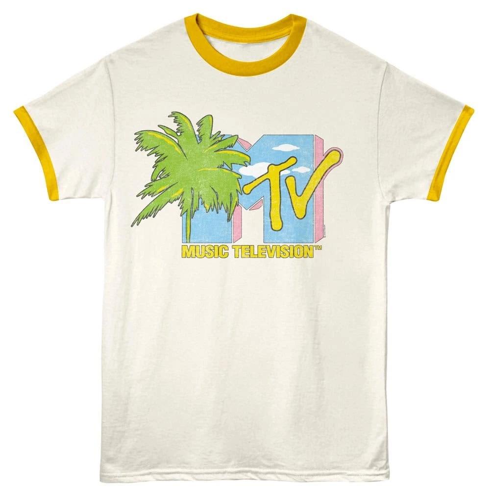 MTV Summer Breeze Logo Ringer T Shirt 3XL