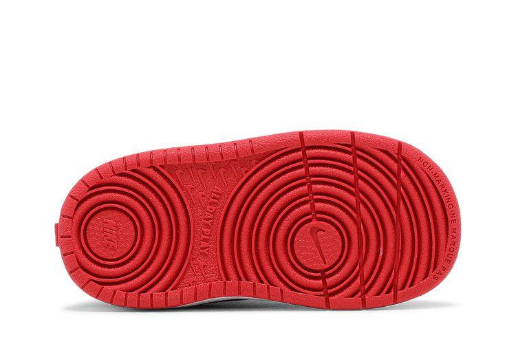Kids' Sneakers Nike Court Borough Low 2 Black University Red (TD) Black/White/University Red
