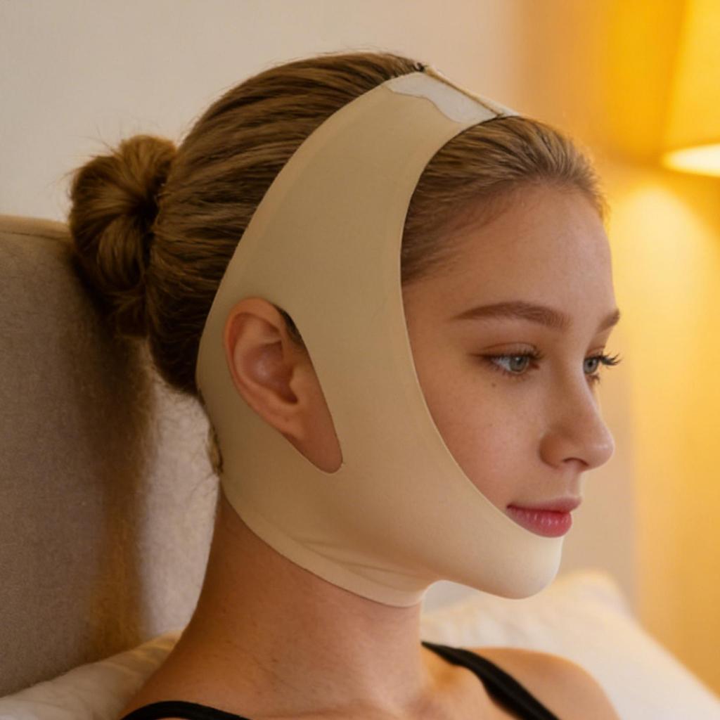 Chin Cheek Slimming Bandage V Shaper Reusable V Line Lifting Mask Face Lifting Anti Wrinkle Strap Band Sleeping Mask Face Lift