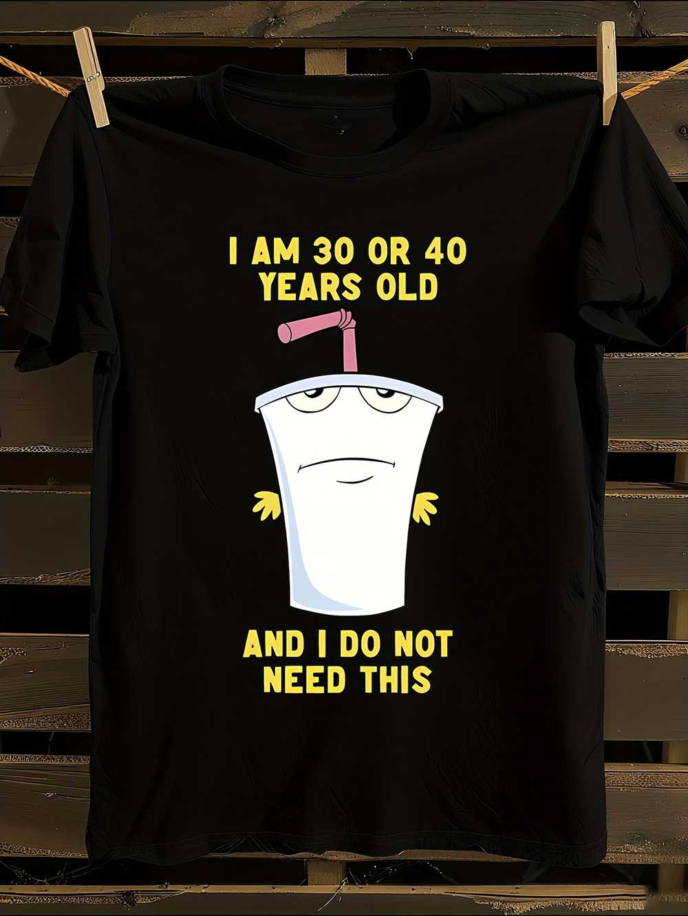 

Aqua Teen Hunger Force ATHF Funny T-Shirt Mens Tshirt Womens Tshirts with Letters Print Short Sleeves T-Shirt Casual Street Tee Shirt Top XXXXL