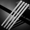 5 Pairs Chopsticks Food Grade Stainless Steel Household High End Light Luxury Premium Feel Commercial Catering