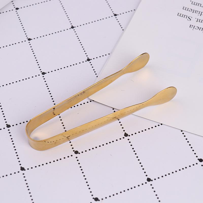 11Cm Tong Stainless Steel Clip Bread Food Ice Clamp Ice Tongs Bar Kitchen Tool