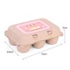 6 Pieces Set Wooden Artificial Eggs DIY Toy Wooden House Kitchen Early Education Food Toys For Children