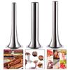 1pc Meat Grinder Enema Accessories Sausage Funnel Stainless Steel Lengthened Arc Enema Tube Large Medium and Small