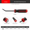 Multi-Functional Woodworking Pry Bar: Special Steel Tool for Door and Window Installation