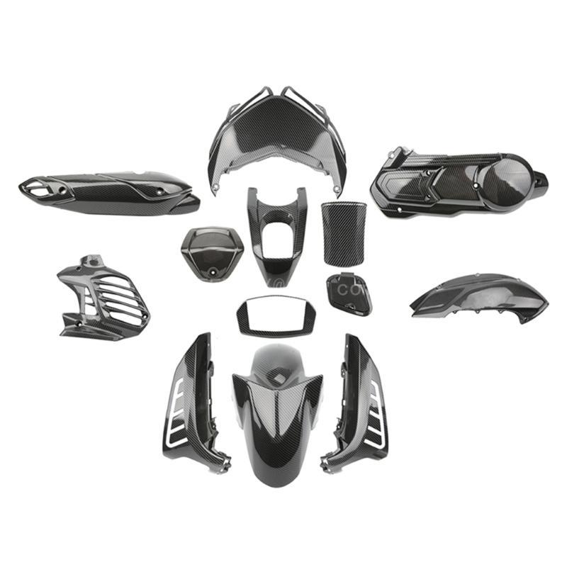 Carbon Fiber Motorcycle Cover Protective Guard Decorative Frame Accessories Lightweight Fit for NMAX155 2020-2023