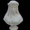 Artistic Veil Decoration for Women A Mysterious and Retro Home Decoration Piece with A White Statue