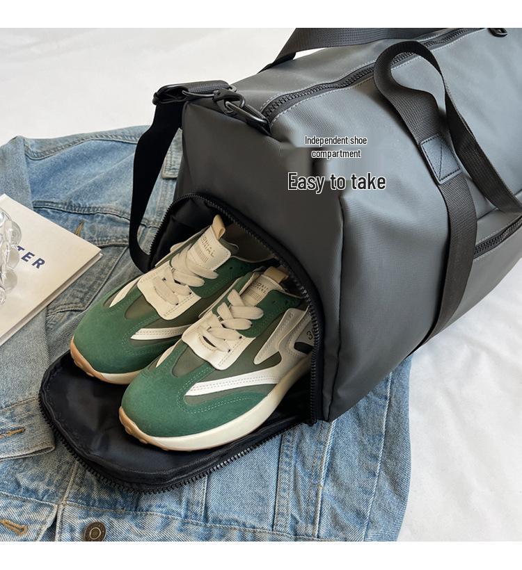 Unisex Travel Crossbody Bag: Sports, Fitness, Wet/Dry Separation, Business Trip and Casual Use.