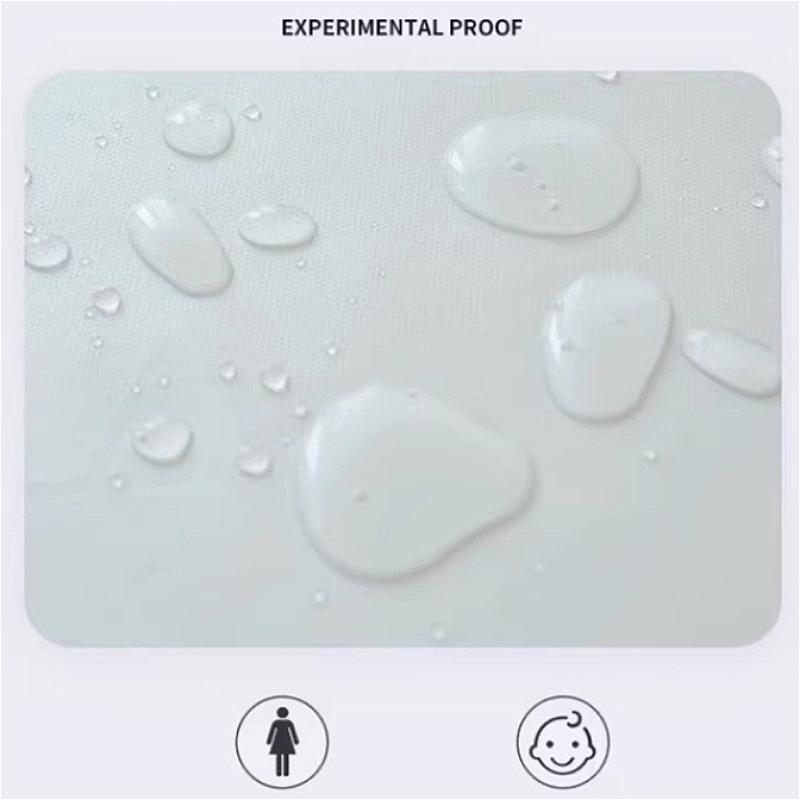 Waterproof Bed Sheet, Urine Proof Mattress Protector Pad, Washable Wrinkle Resistant Cat Resistant Bed Cover, Hotel Bed Protector