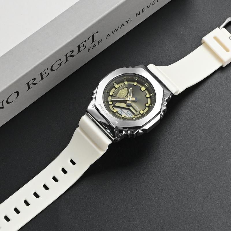 For Casio G-Shock GM-S2100  Sports Waterproofing Watch Strap Rubber Resin Watchband Bracelet 16mm