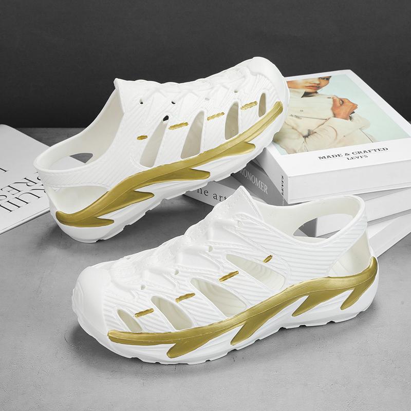 Herren Freizeitschuhe Rutschfeste Strandschuhe Sommer Herren Sandalen Leicht Kühl Outdoor Schuhe Bequeme Atmungsaktive Freizeitschuhe Herrenschuhe