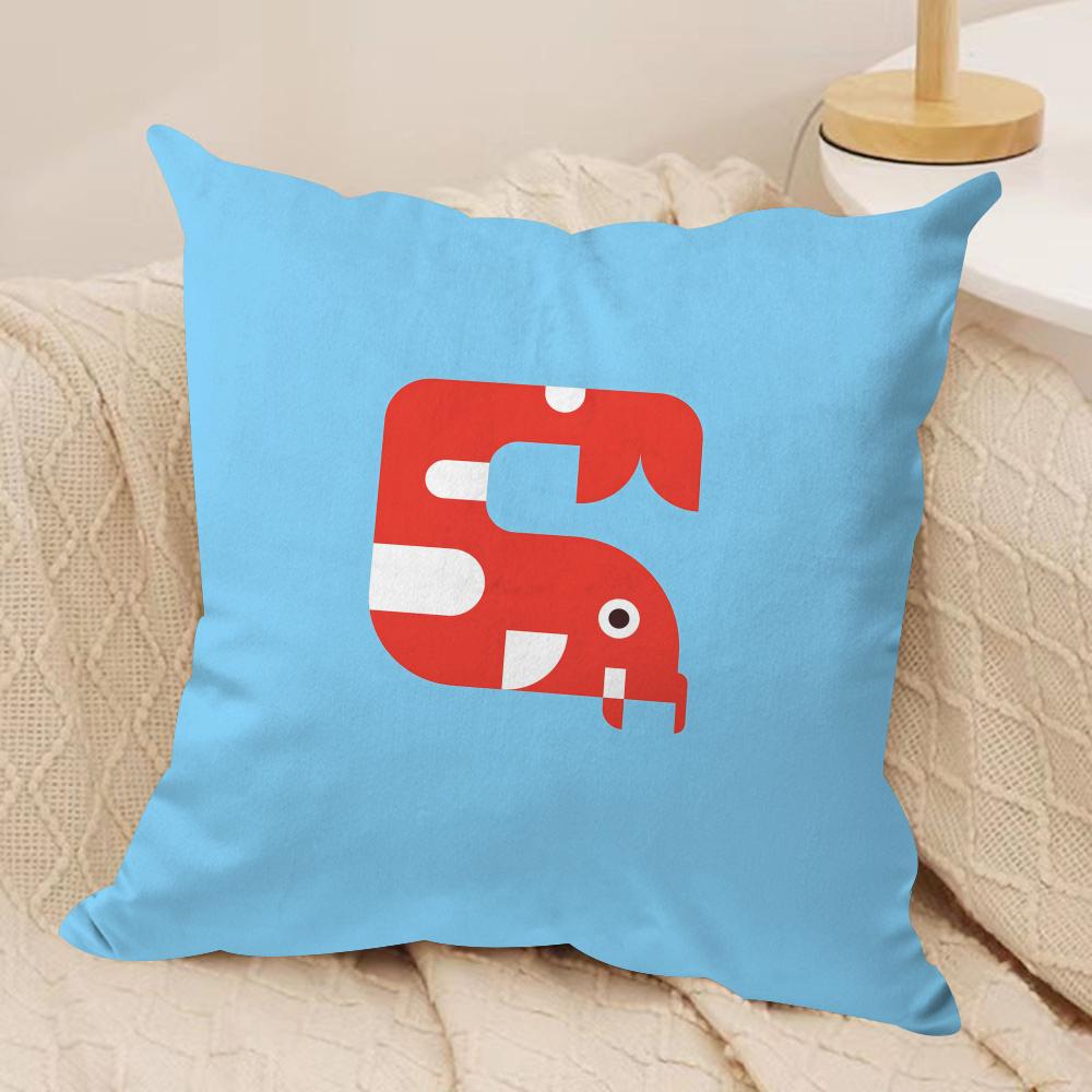Anime Japan Day Cushion Cover Short plush Doublesided Print Square Throw Pillow Covers Sofa Home Cushion Decor