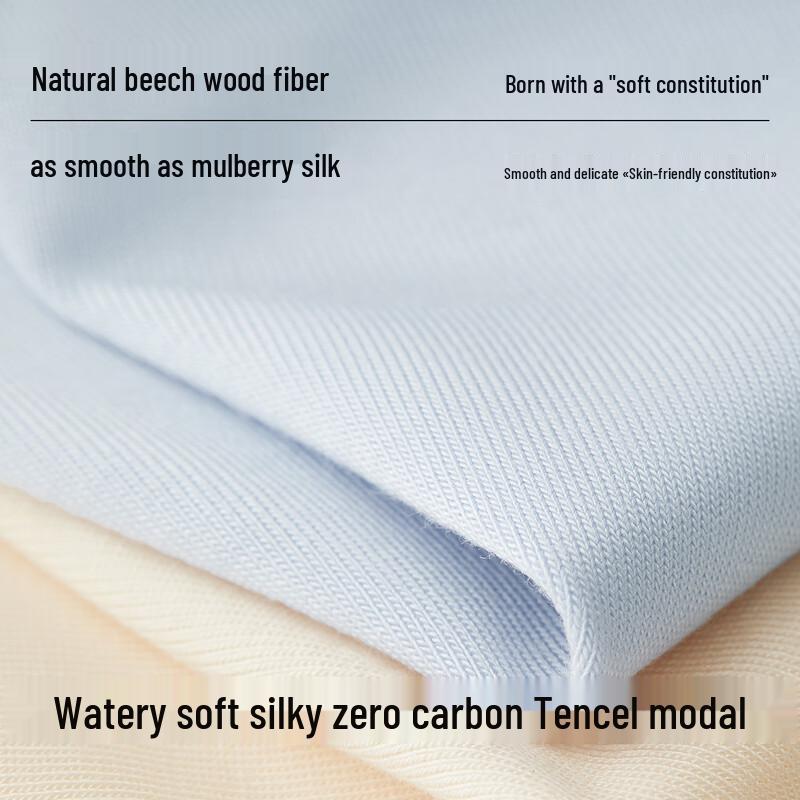 Women's Modal Seamless Antibacterial Mid-Waist Briefs