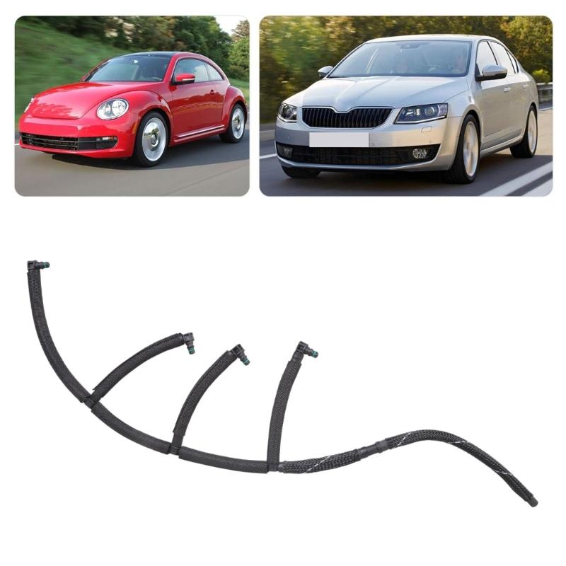 Fuel Overflow Hose 03L130235AF 03L130235P Fuel Return Line Injector Hose Leak Line Automotive Accessory