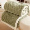 Winter Thickened Lamb Fleece Blanket Nap Office Shawl Air Conditioning Fleece Blanket Coral Fleece Sofa Blanket