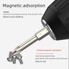 BROPPE Magnetic Cross Screwdriver with Electric Drill and Pneumatic Nozzle Head