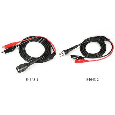 LODESTAR BNC-auf-Krokodilklemmen-Messleitungs-Kits, BNC-auf-Doppel-Prüfklemmen-Messleitungen, Sonde 50 m RF