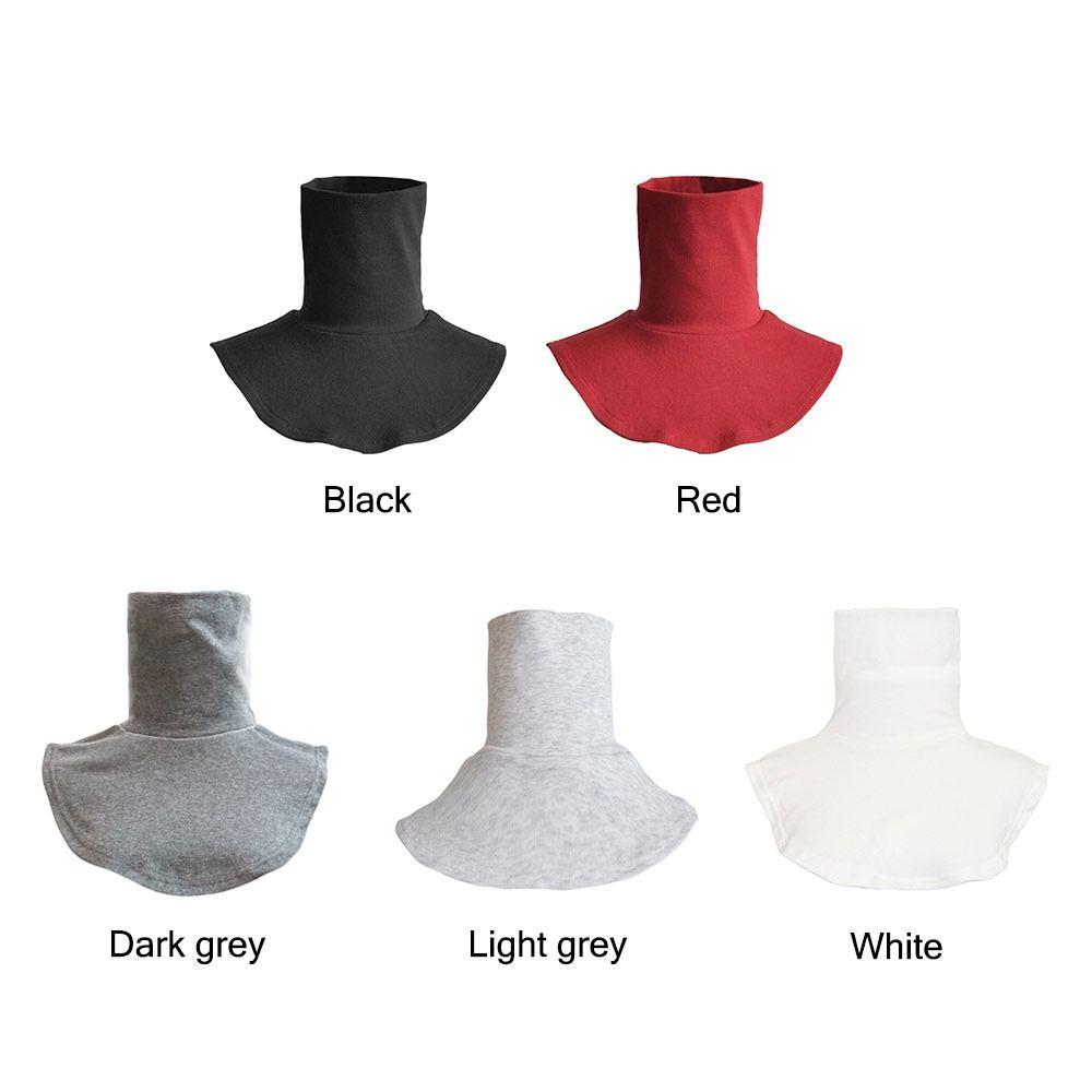 Half Top Fake High Collars Cotton Removable Neck Cover High Quality False Shirt Collar Unisex