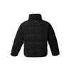 Nike Embroidered Logo Stand Collar Zip Down Jacket Women Outerwear Black DV6676-010