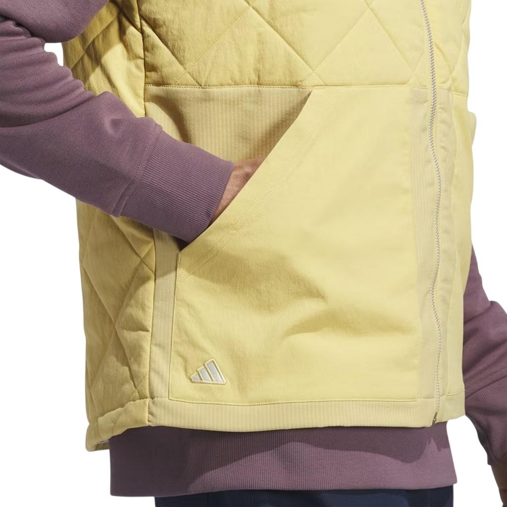 adidas Mens Go-To Quilted Water Repellent Gilet