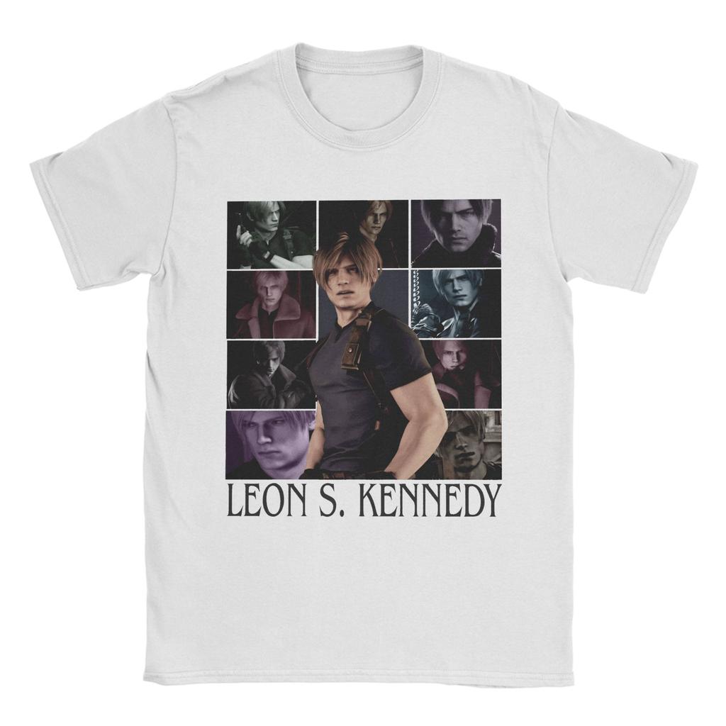 Leon Kennedy Girl Dinner T Shirt Beach Hippie T Shirts Unisex 100 Cotton ONeck 4XL 5XL 6XL Top Tees ShortSleeve Y2K Retro Tshirt