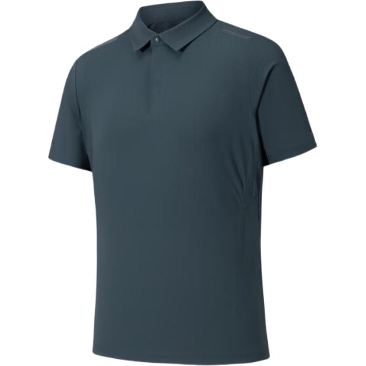 Anta Champion Outdoor Travel Series Solid Color Simple Versatile Soft Casual Short Sleeve Polo Shirt Men tops 152630121-2