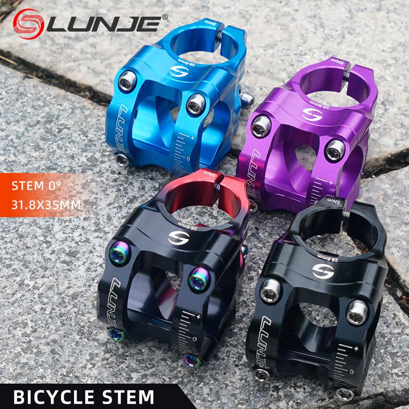 Attacco Manubrio CNC per Mountain Bike 31.8mm MTB Bici da Strada Corto Potenza Lega di Alluminio Alta Resistenza Riser per Salita