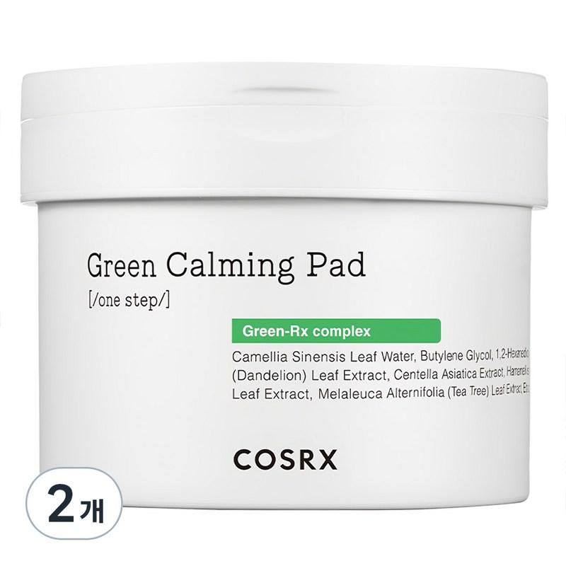 COSRX Green-Rx Complex Calming Pad 70 Sheet X 2 PCS (140ml X 2)