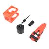 Door Latch Mortising Tool Kit Orange Remove Materials Door Latch Installation Kit for 1 3 4 In Or 1 3 8in Thickness